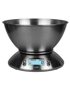 LIFE Mise En Place DIGITAL KITCHEN SCALE WITH BOWL