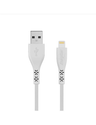 ENERGIZER C41UBLIGWHT CABLE LIGHTNING LIFETIME WARRANTY 1.2M White