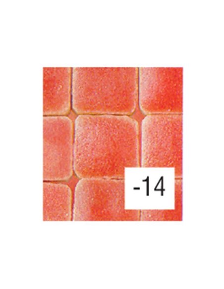 Efco μωσαικό κεραμικό πορτοκαλί 10x10x3χιλ.