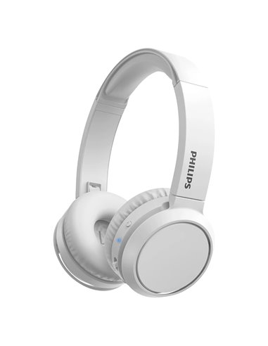 Philips TAH4205 Ασύρματα Bluetooth On Ear Ακουστικά Λευκά