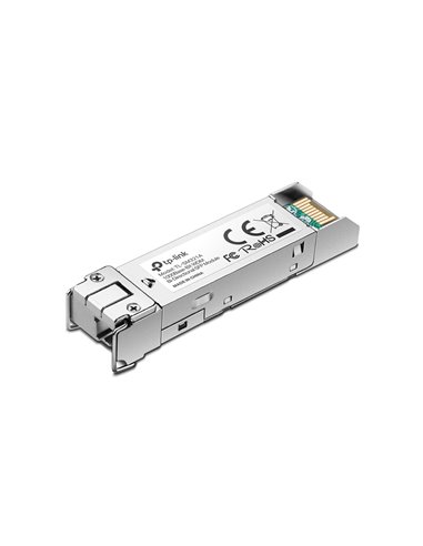 TP-Link TL-SM321A 1000Base-BX WDM Bi-Directional SFP Module, LC Connector, TX 1550nm RX 1310nm, Single-mode, 10km