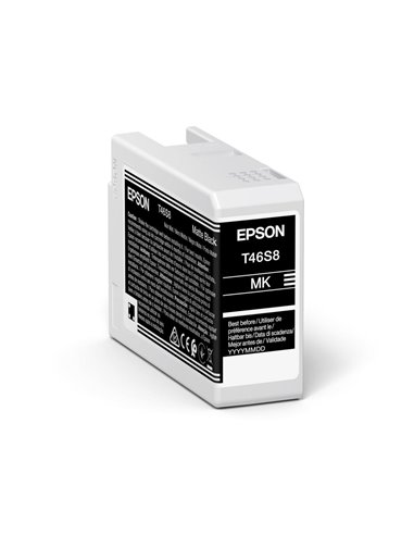 Ink Epson T46S8 C13T46S800 Matte Black - 25ml