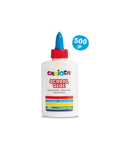 Carioca κόλλα λευκή 500γρ.