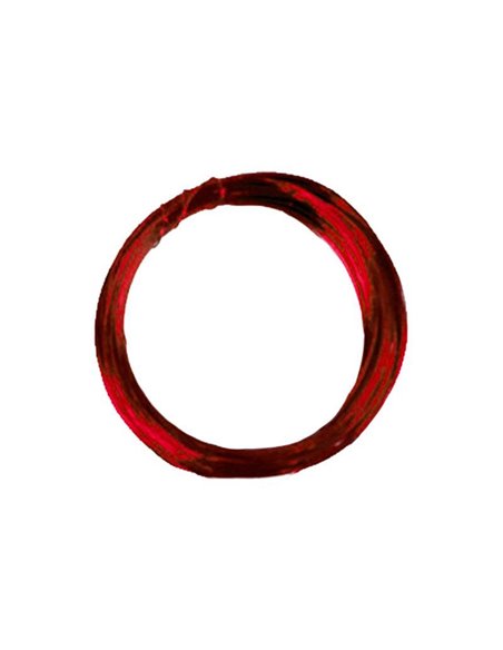 Σύρμα για κοσμήματα inox κόκκινο 0,32mm.x20m.
