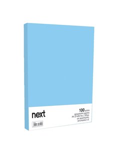 Χαρτόνι κολάζ γαλάζιο 21x29,7εκ. 220γρ. (100τεμ.)