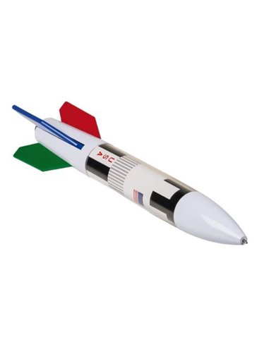 Στυλό τετράχρωμο «πύραυλος» 4 σε 1 πλαστικό,  Υ33xØ5εκ.