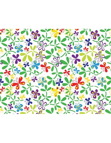 Χαρτόνι "πεταλούδες" 50x70εκ.