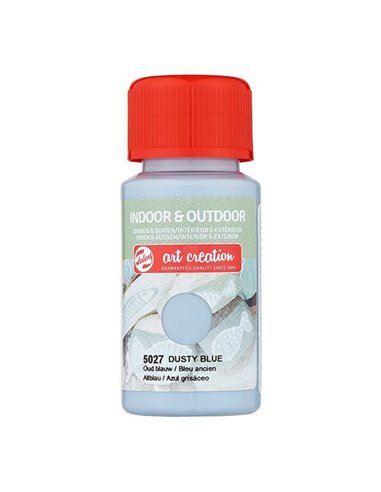 Talens χρώμα indoor/outdoor 5027 dusty blue 50ml