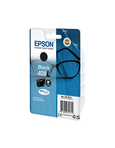 Ink Epson 408L C13T09K14010 Black - 36.9ml