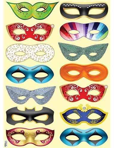 Χαρτόνι "μάσκες" 50x70εκ. 300γρ.