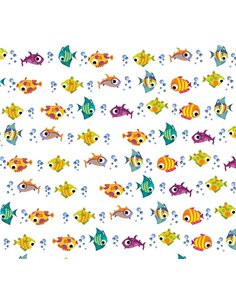 Χαρτόνι "ψάρια" 50x70εκ. 300γρ.