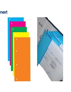 Νext διαχωριστικά κάθετα ντοσιέ 100τεμ (γλώσσες) Υ31x10εκ