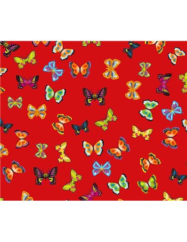 Χαρτόνι "πεταλούδες" 50x70εκ. 300γρ.