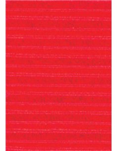Rainbow χαρτόνι οντουλέ κόκκινο 50x70εκ.
