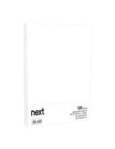 Χαρτόνι κολάζ λευκό 21x29,7εκ. 220γρ. (100τεμ.)