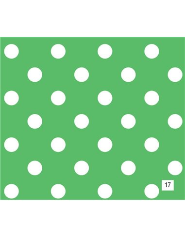 Χαρτόνι "πουά" λαχανί 50x70εκ. 250γρ.