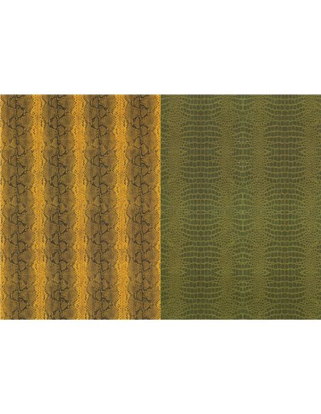 Rainbow χαρτόνι "δέρμα κροκόδειλου-φιδιού" 300γρ. 50x70εκ.