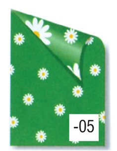 Rainbow χαρτόνι "μαργαρίτες" πράσινο 300γρ. 50x70εκ.