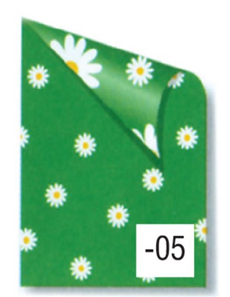 Rainbow χαρτόνι "μαργαρίτες" πράσινο 300γρ. 50x70εκ.