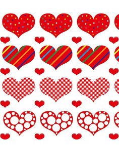 Χαρτόνι "καρδιές 2" 50x70εκ. 300γρ.