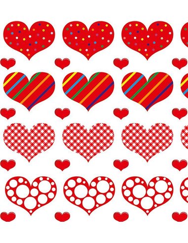 Χαρτόνι "καρδιές 2" 50x70εκ. 300γρ.