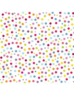 Χαρτόνι "πουά" 50x70εκ. 300γρ.