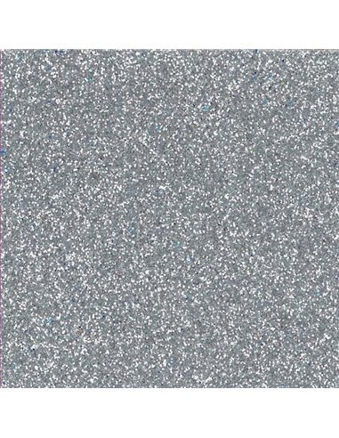 Next φύλλα glitter ασημί 50x70εκ.