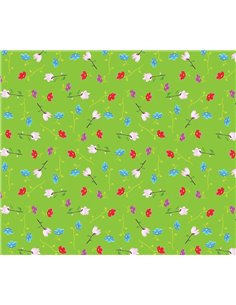 Χαρτόνι "λουλούδια" 50x70εκ. 300γρ.