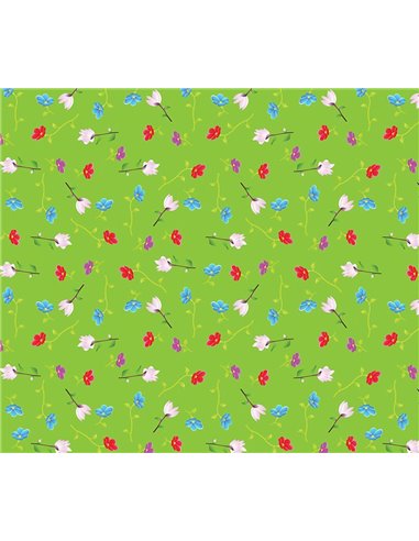 Χαρτόνι "λουλούδια" 50x70εκ. 300γρ.
