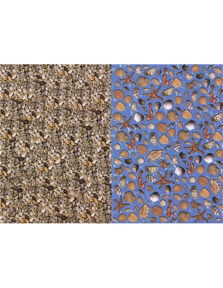 Rainbow χαρτόνι "κοχύλια-βότσαλα" 300γρ. 50x70εκ.