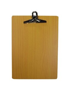 Πινακίδα Α4 με πιάστρα ξύλινη Υ31,5x23εκ.