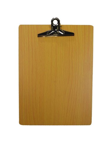 Πινακίδα Α4 με πιάστρα ξύλινη Υ31,5x23εκ.