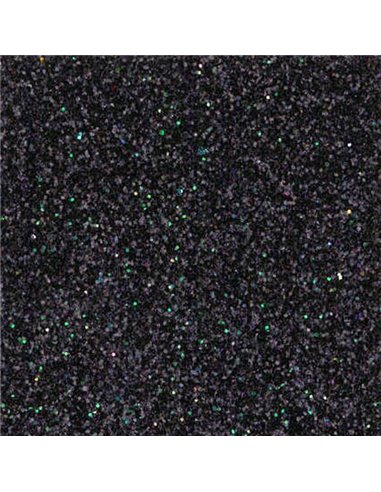 Next blister 10 φύλλα eva glitter μαύρα Α4 (21x30εκ.)