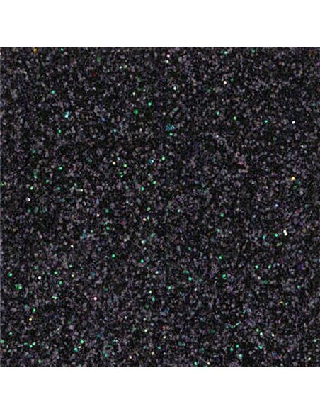 Next blister 10 φύλλα eva glitter μαύρα Α4 (21x30εκ.)
