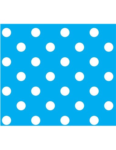 Χαρτόνι "πουά" μπλε 50x70εκ. 250γρ.