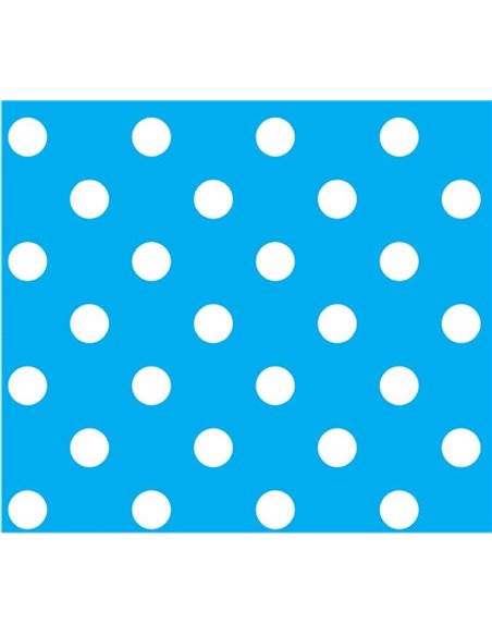 Χαρτόνι "πουά" μπλε 50x70εκ. 250γρ.