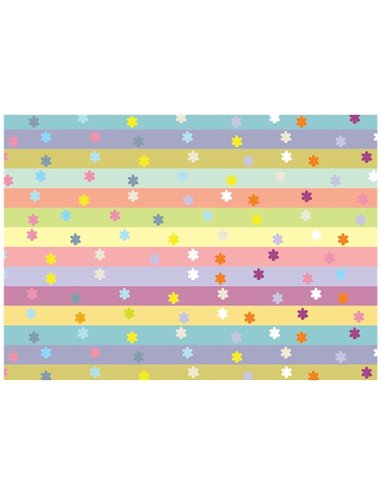 Χαρτόνι "ριγέ" 50x70εκ. 300γρ.