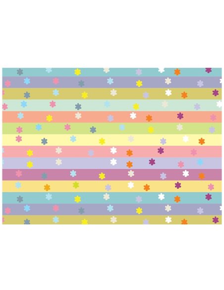 Χαρτόνι "ριγέ" 50x70εκ. 300γρ.