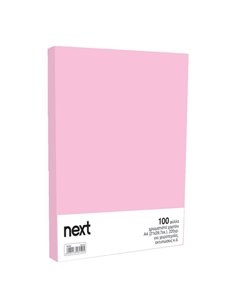 Χαρτόνι κολάζ ροζ 21x29,7εκ. 220γρ. (100τεμ.)