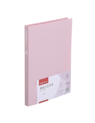 Comix ντοσιέ πιάστρα pastel A4 μωβ