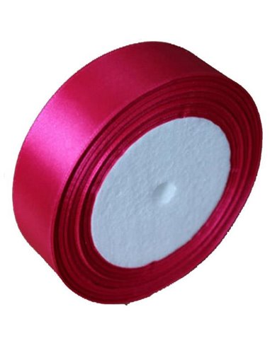 Κορδέλα σατέν με ούγια φούξια 2,5εκ. x 22μ.