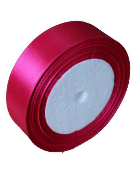 Κορδέλα σατέν με ούγια φούξια 2,5εκ. x 22μ.