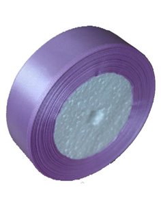 Κορδέλα σατέν με ούγια λιλά 2,5εκ. x 22μ.