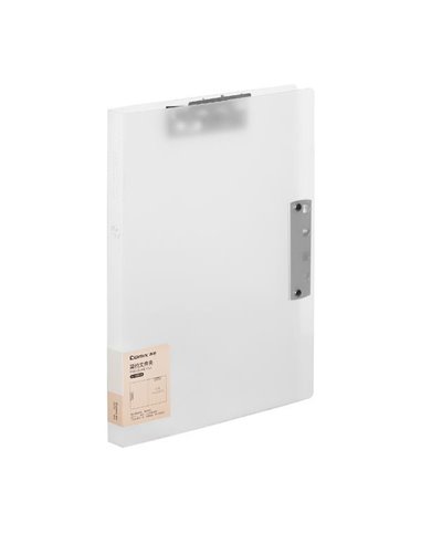 Comix ντοσιέ με δυο πιάστρες Α4 διάφανο  Υ31,5x23,4x2εκ.