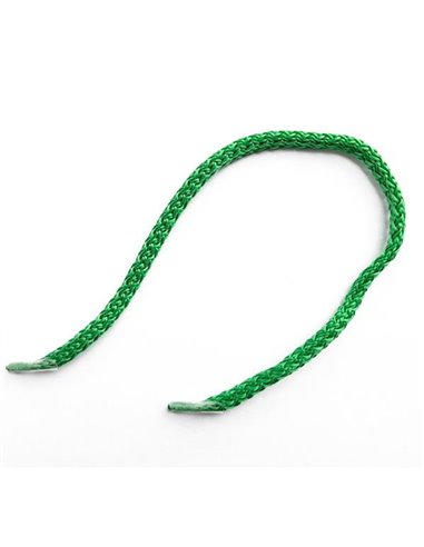 Κορδόνι για χερούλι τσάντας 35εκ., με πλαστικούς ακροδέκτες,  πράσινο