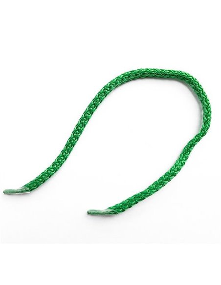 Κορδόνι για χερούλι τσάντας 35εκ., με πλαστικούς ακροδέκτες,  πράσινο