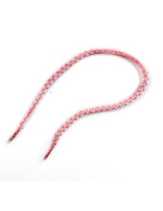 Κορδόνι για χερούλι τσάντας 35εκ., με πλαστικούς ακροδέκτες,  ροζ