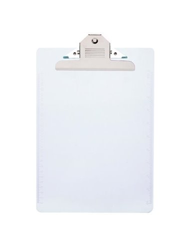 Comix πινακίδα διάφανη, Α4, με πιάστρα τύπου "πεταλούδα", 31,6x22.8 εκ.