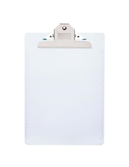 Comix πινακίδα διάφανη, Α4, με πιάστρα τύπου "πεταλούδα", 31,6x22.8 εκ.