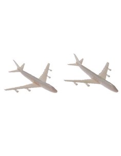 Αεροπλάνα πλαστικά μακέτας μήκος 5,5εκ. (4 τεμ.)